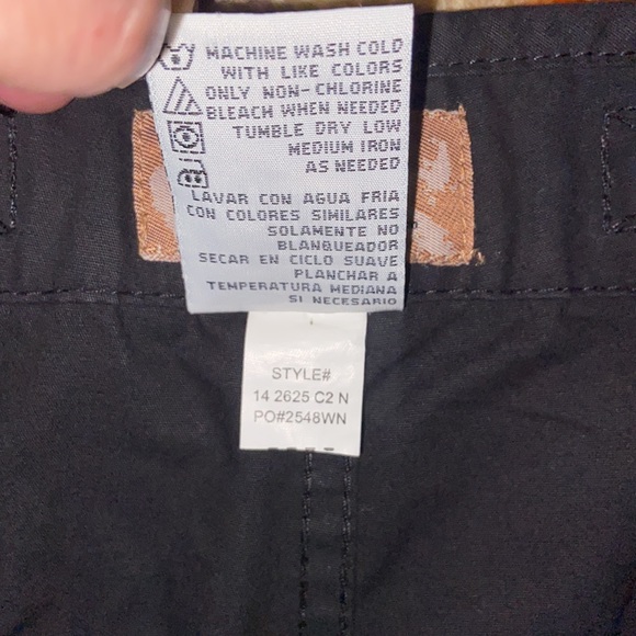 NWT Nobo No Boundaries Capri Jr 19 Plus Size Black Cotton Shorts - Picture 7 of 9